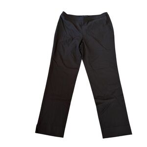 Lafayette 148 Women’s Brown Virgin Wool Blend Bleecker Dress Pants Sz 10 GUC